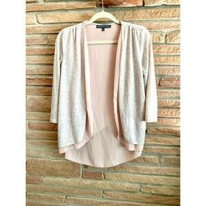 Brixon Ivy Wrap Cardigan Open Front Linen Blend